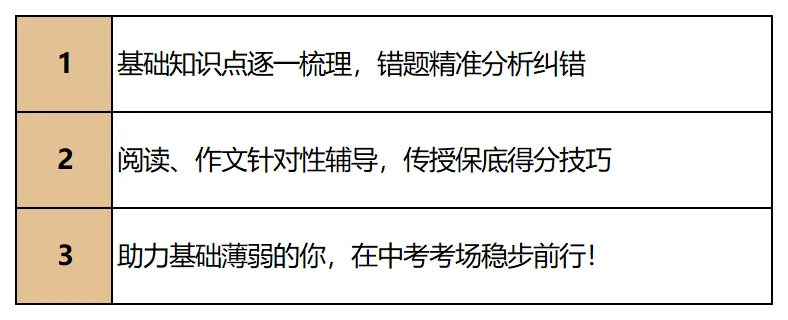 2026启航《中考冲刺名师课》课程详情 第3张