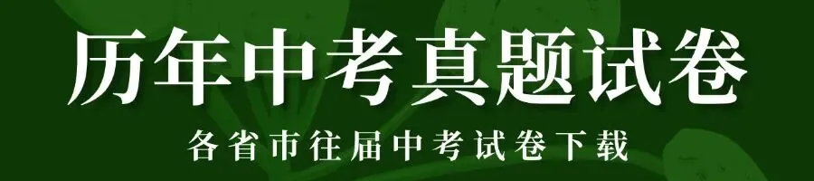历年全国中考真题试卷下载 第4张 历年全国中考真题试卷下载 第4张