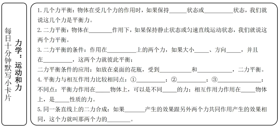 2026中考物理备考时间紧、任务重,怎么破? 第3张
