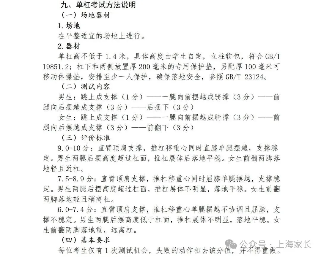2026上海中考体育标准曝光!这27项赛事满足1项,就可申请免考→ 第35张 2026上海中考体育标准曝光!这27项赛事满足1项,就可申请免考→ 第35张