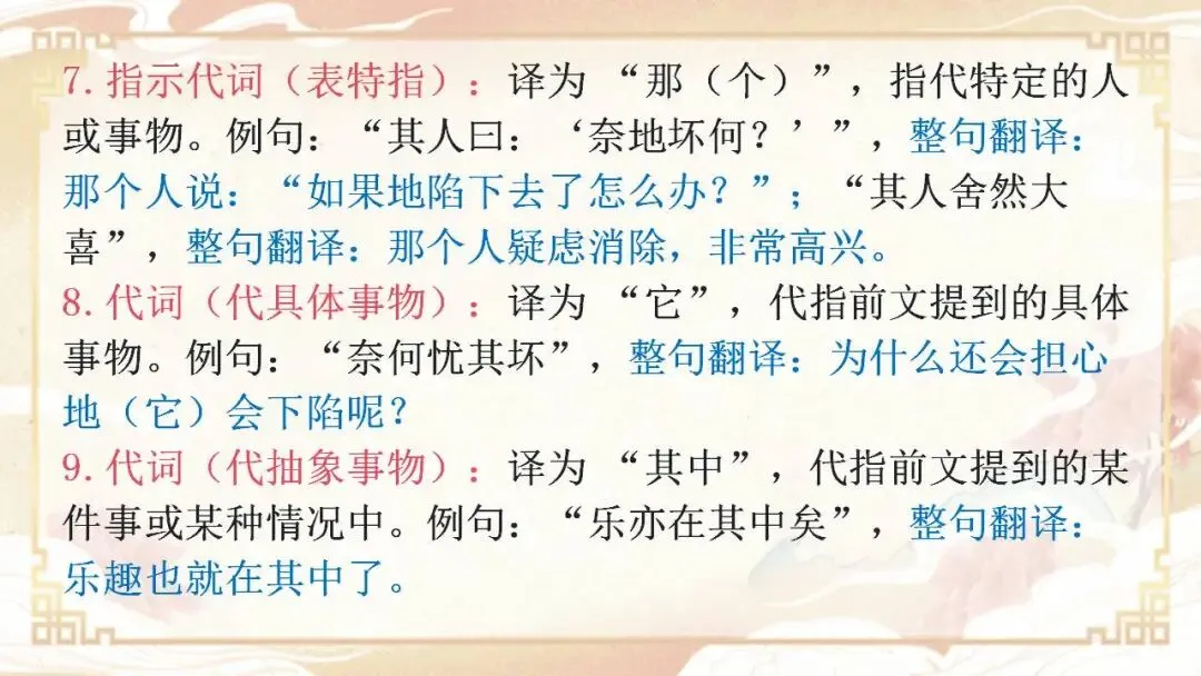 中考文言虚词核心知识点整合 第14张