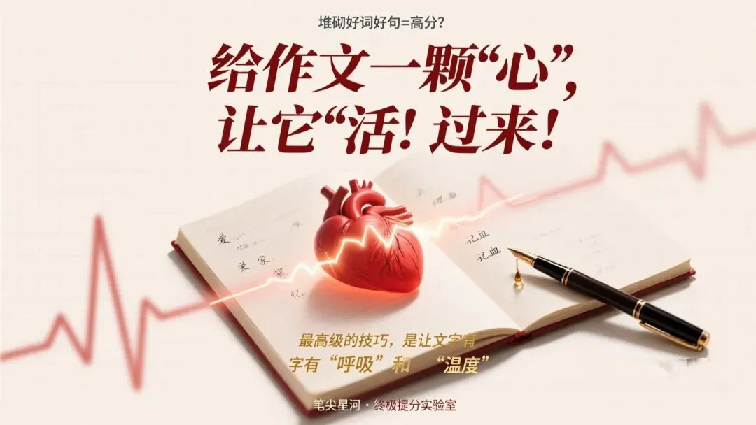 中考必胜|阅卷老师最想看到什么?不是华丽辞藻,是“活的”作文! 第1张