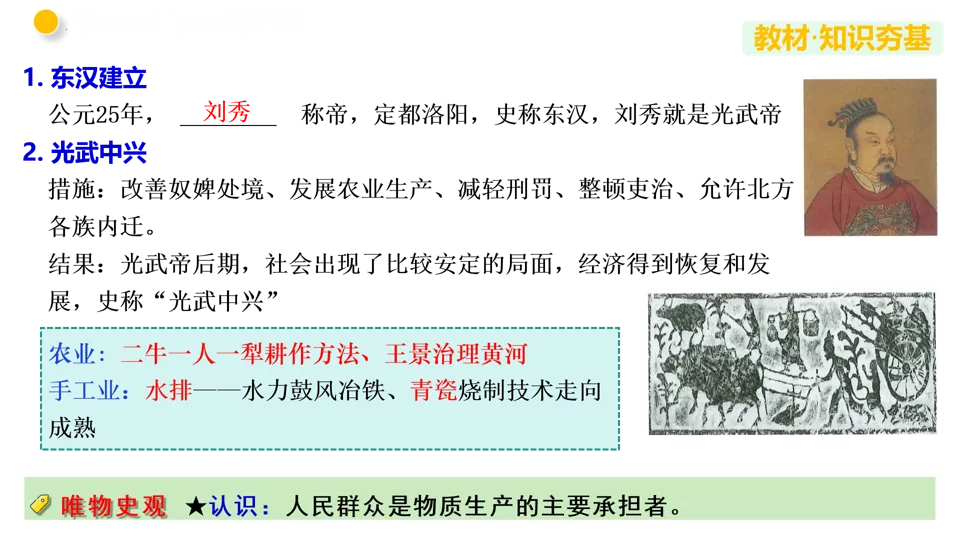 【中考复习】|专题03 秦汉时期:统一多民族国家的建立和巩固 第29张