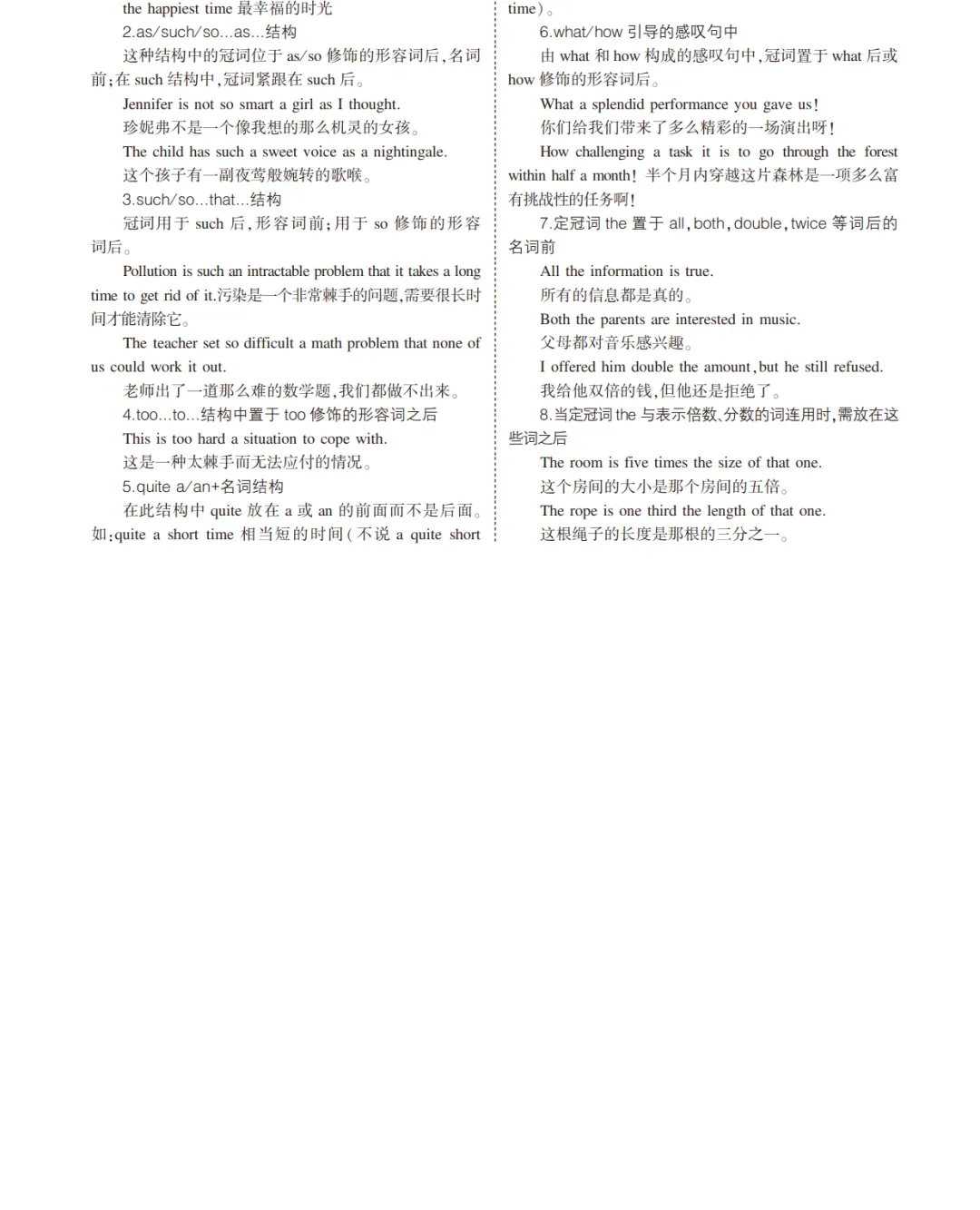 中考英语总复习专题知识要点 第13张