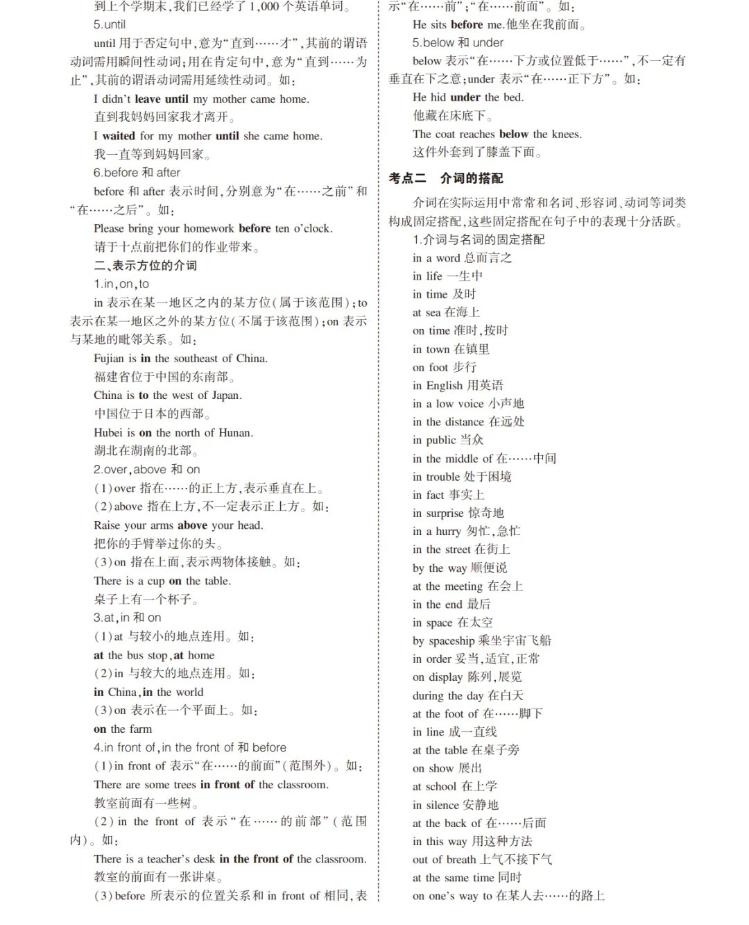 中考英语总复习专题知识要点 第15张