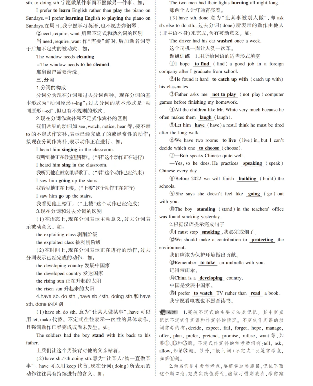 中考英语总复习专题知识要点 第38张