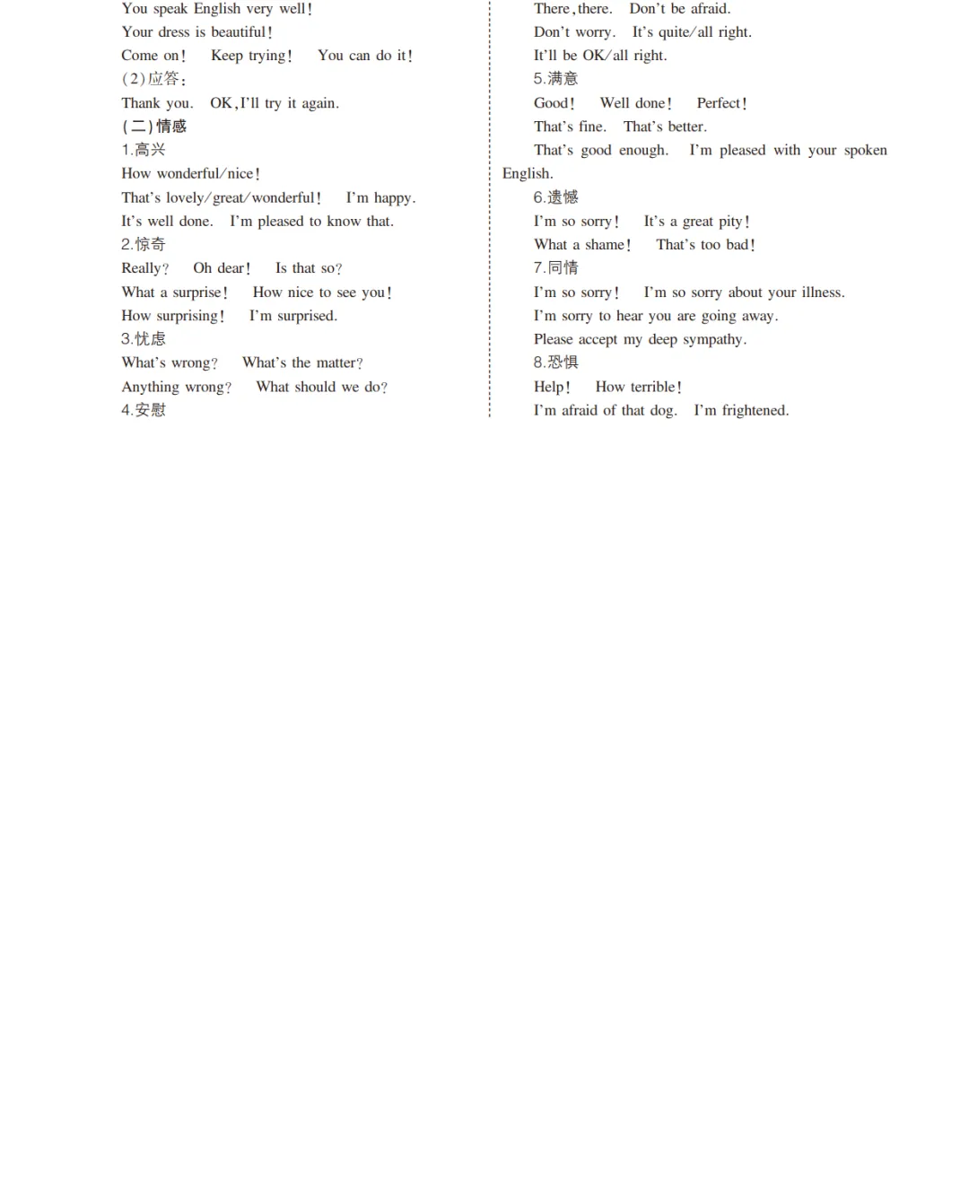 中考英语总复习专题知识要点 第51张