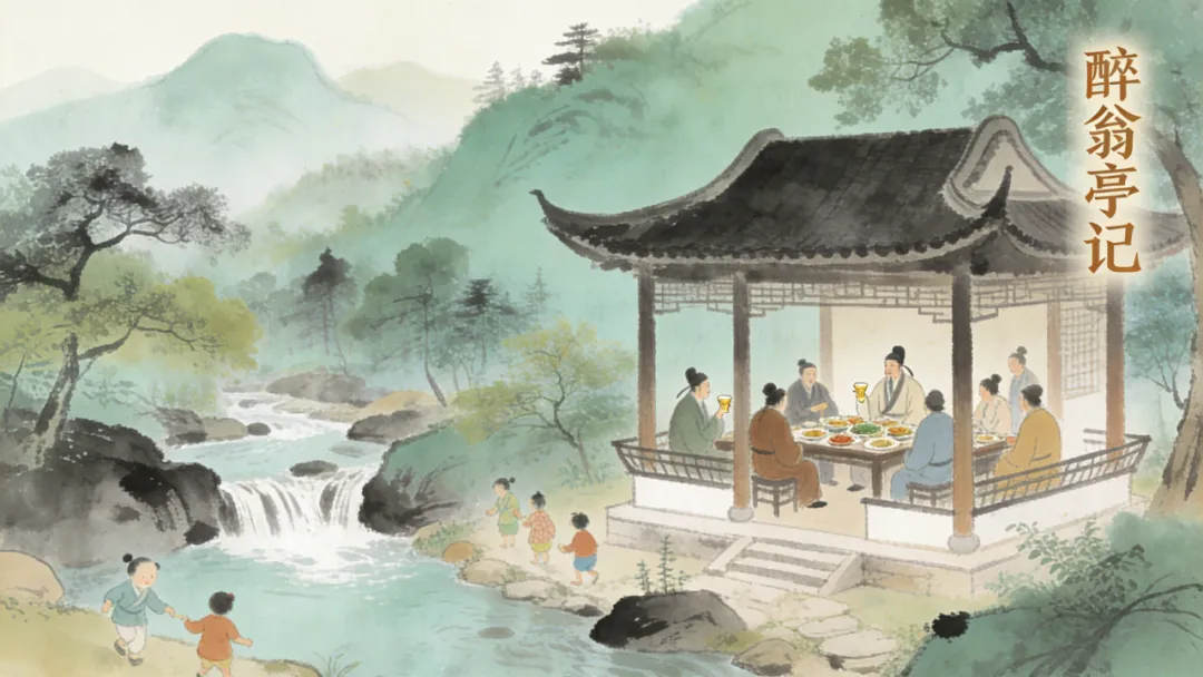 初三中考高频考点《醉翁亭记》课文赏析 第1张 初三中考高频考点《醉翁亭记》课文赏析 第1张