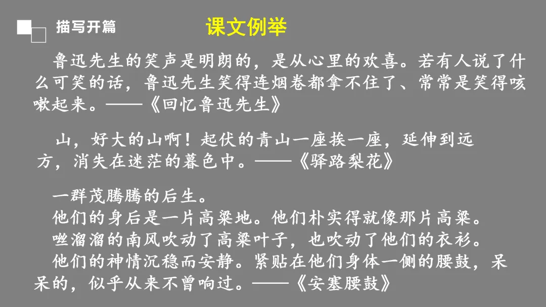 中考作文系列课件:认识中考作文开好头,这样讲不枯燥 第22张