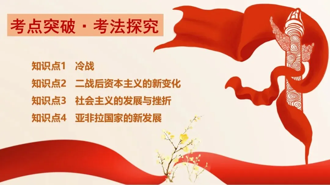 2026年中考历史第一轮复习精品课件:二战后的世界变化 第7张