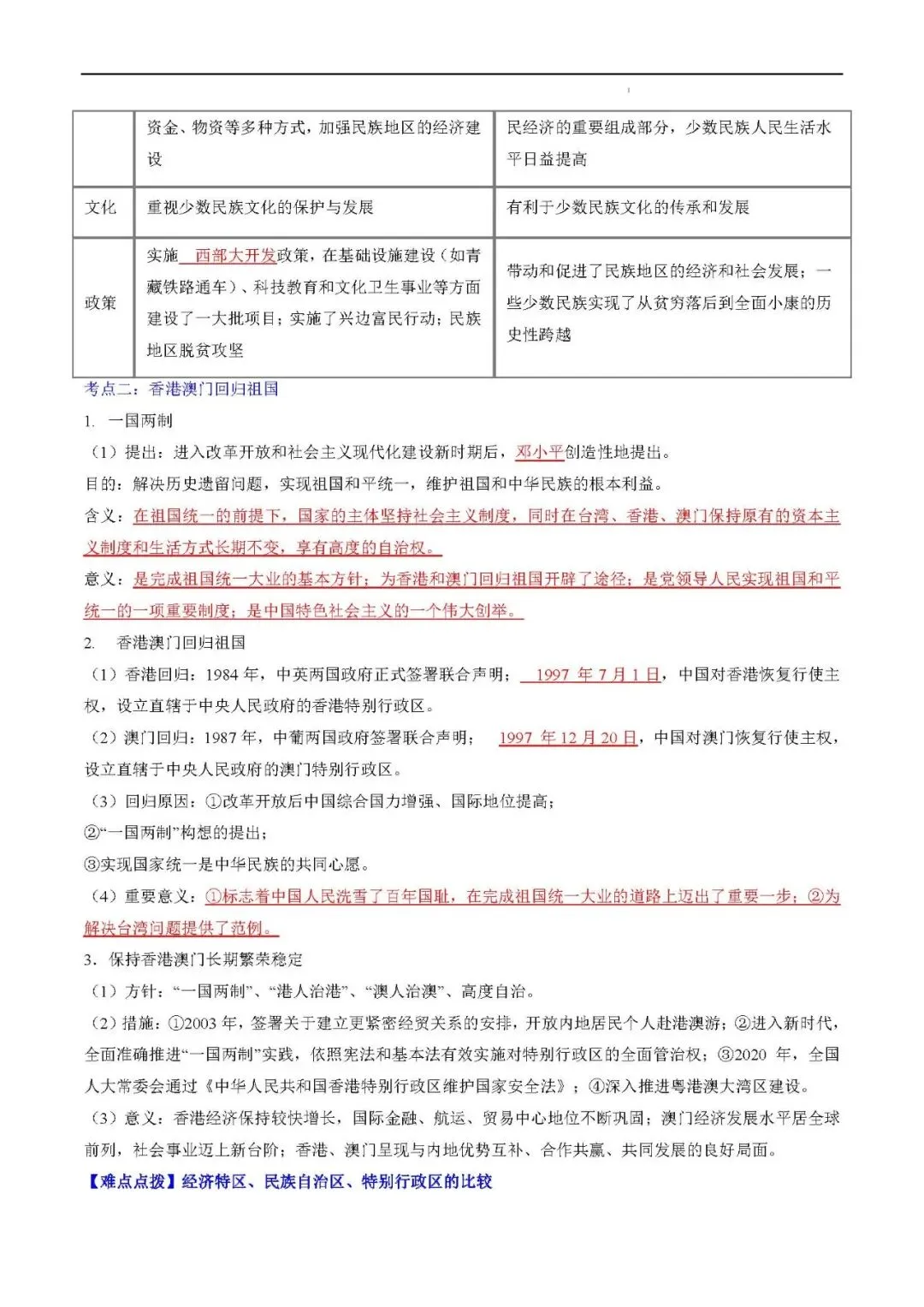 2026年中考复习秘籍 :中国现代史 (八年级下册) 第16张