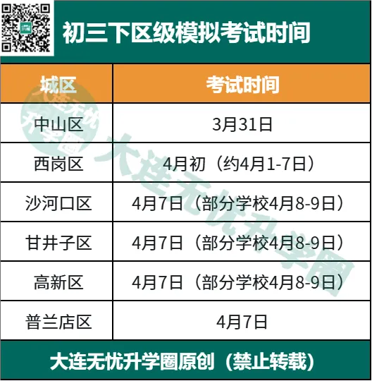 速看|26中考实验考试时间有变?速看各月大事件时间点! 第2张