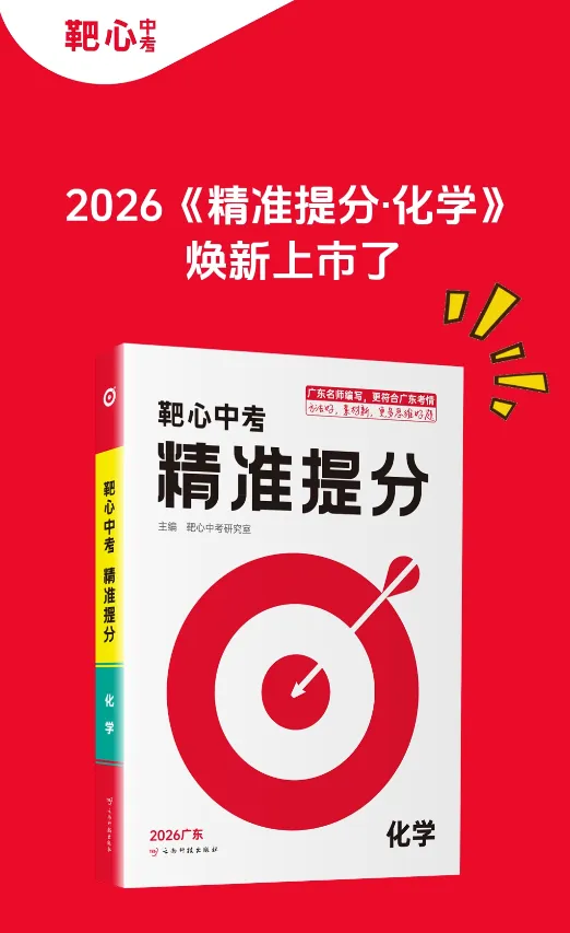 2026版《靶心中考·精准提分》七科合集!文末附电子样书+配套课件 第6张