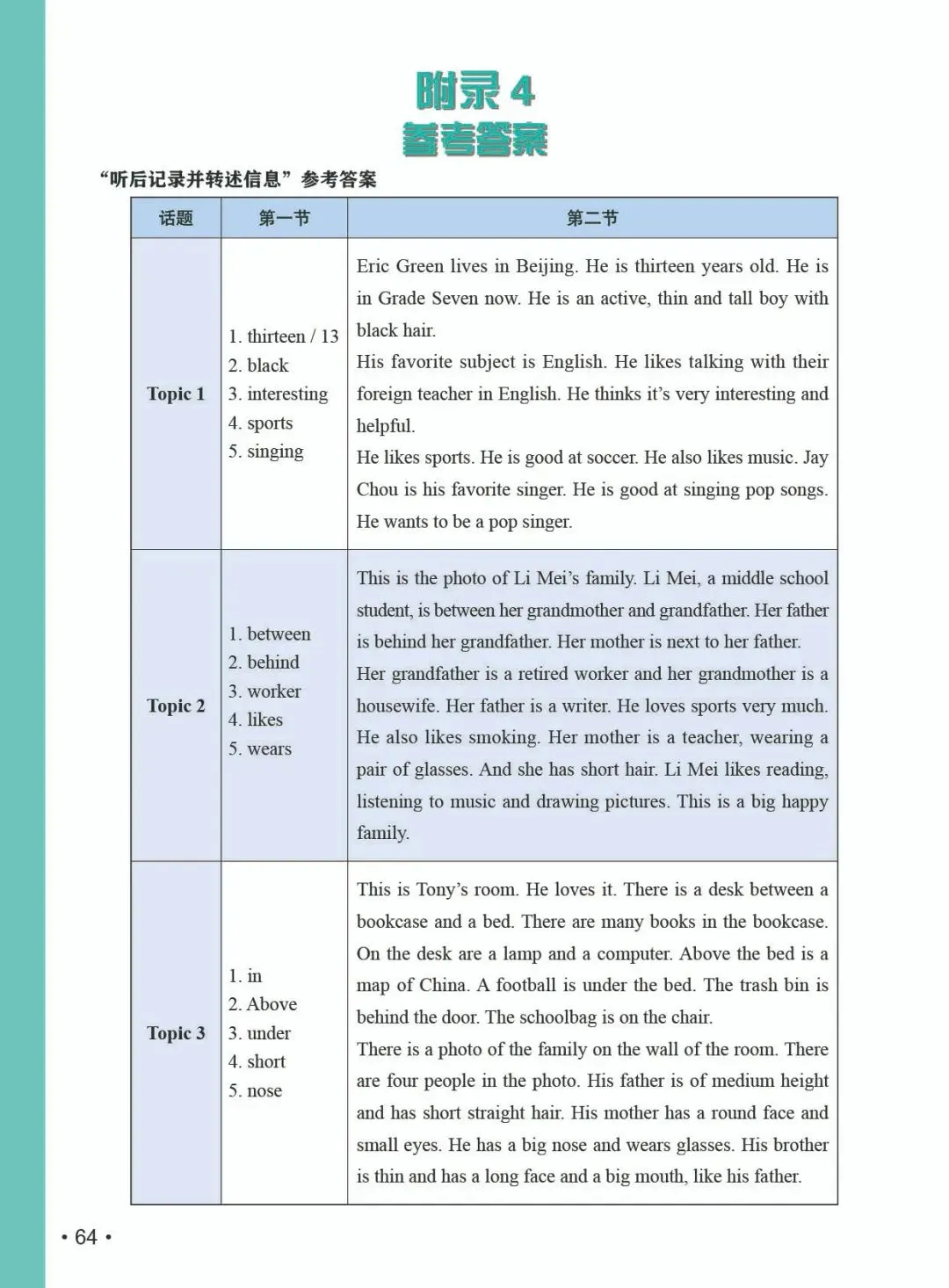 《新中考英语听说基础训练》:熟悉新听说,助力新中考! 第42张