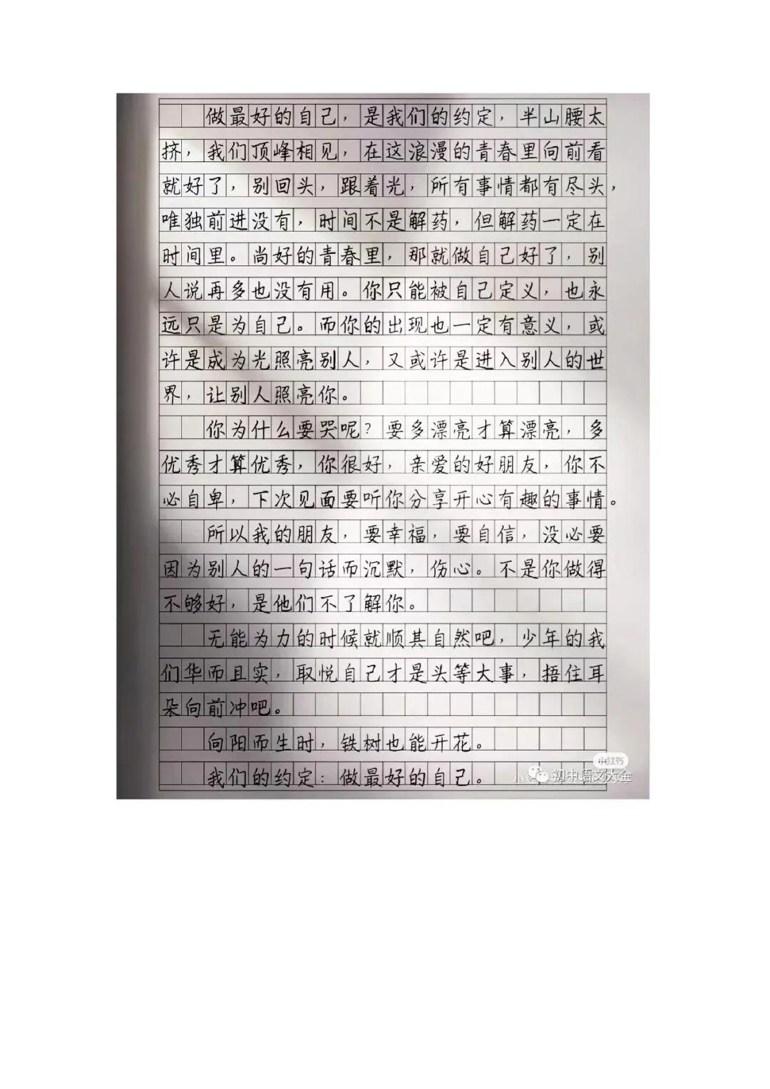 中考语文议论文写作七大高分技巧(含范文) 第5张