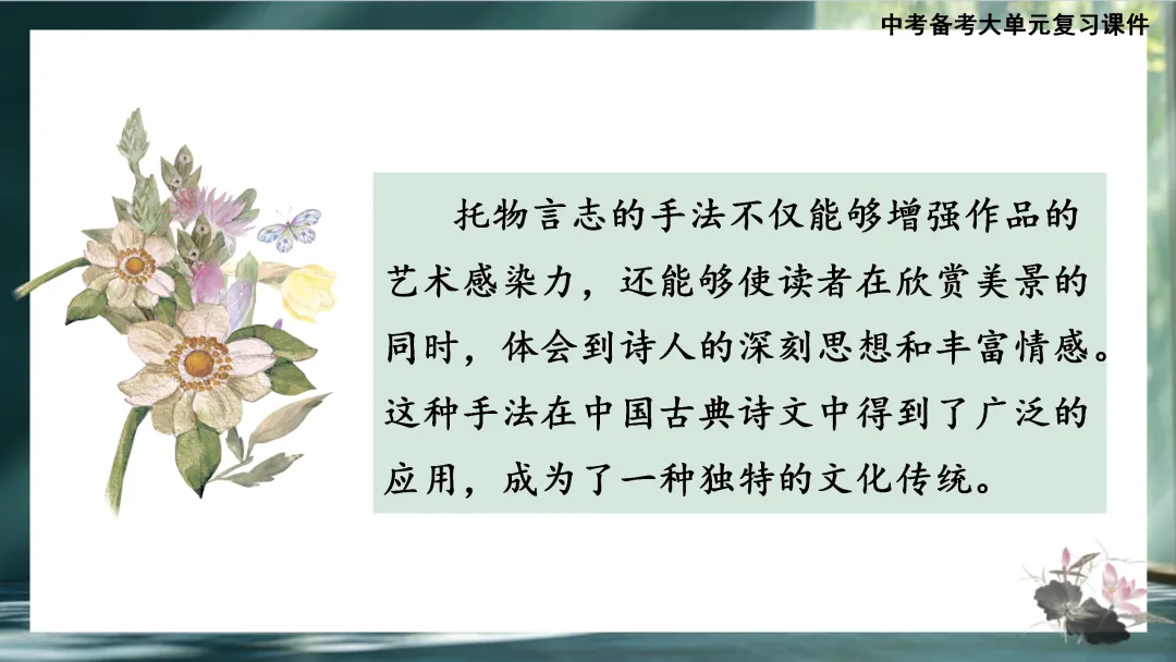 中考大单元复习:《爱莲说》《陋室铭》《马说》整合复习 第20张