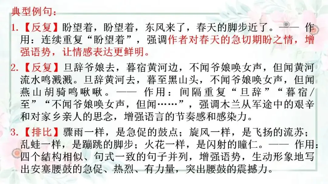 2026年中考语文专题复习 修辞手法与说明方法易混辨析 第20张