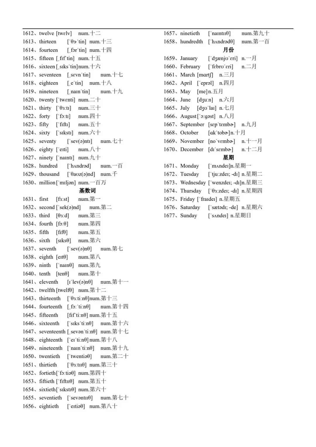 中考英语| 2026年人教版中考英语必背1600词(含音频) 第22张 中考英语| 2026年人教版中考英语必背1600词(含音频) 第22张