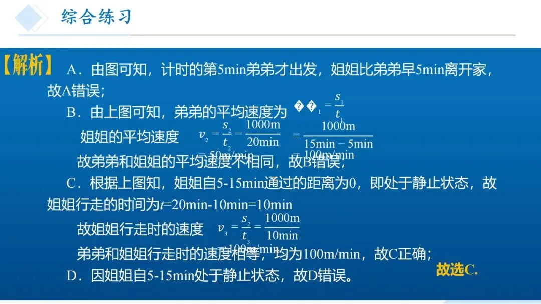 26年中考一轮复习:机械运动专题 第58张