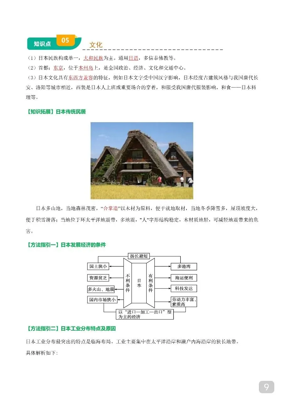 中考专项地理 《专题07 认识国家》知识梳理+专项复习.pdf 第11张 中考专项地理 《专题07 认识国家》知识梳理+专项复习.pdf 第11张