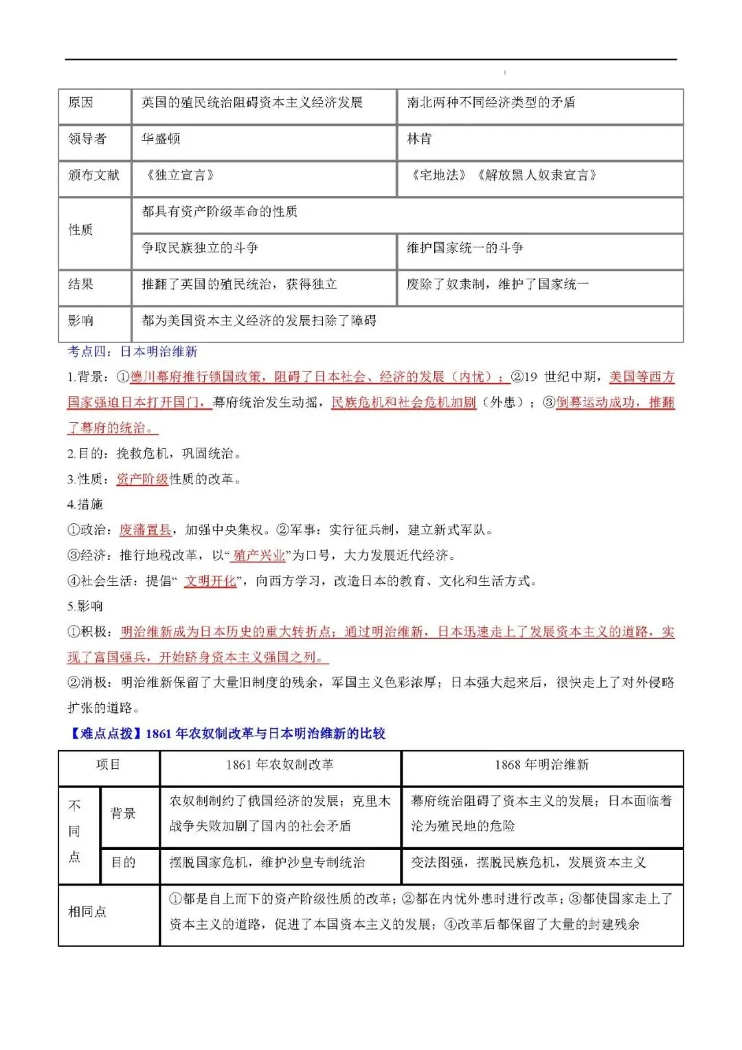 2026年中考复习秘籍 :世界史 (九年级下册) 第5张