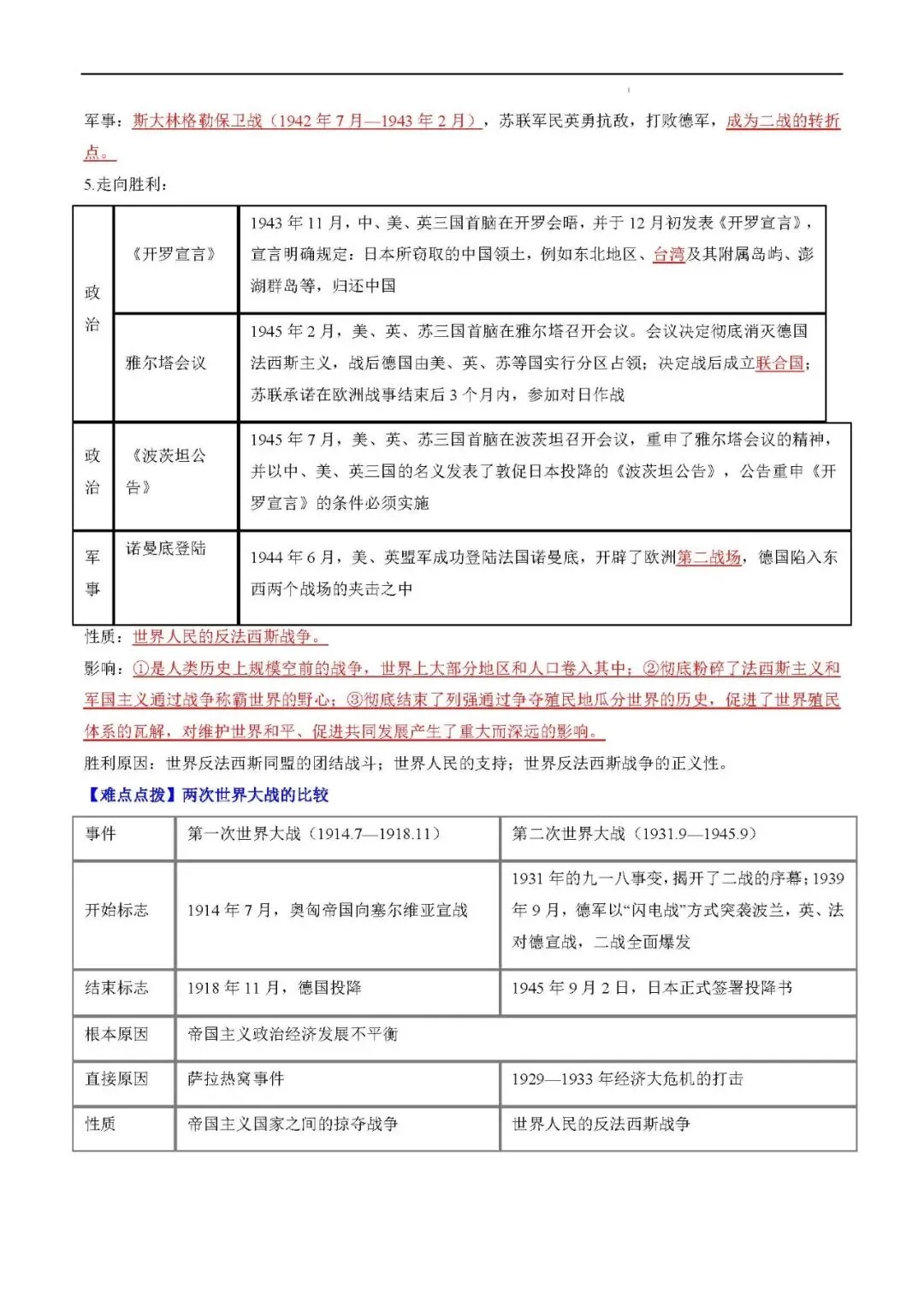 2026年中考复习秘籍 :世界史 (九年级下册) 第18张