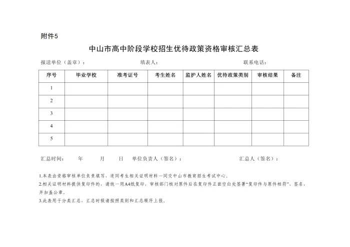 重要!2026中山中考优待政策已发布! 第25张 重要!2026中山中考优待政策已发布! 第25张
