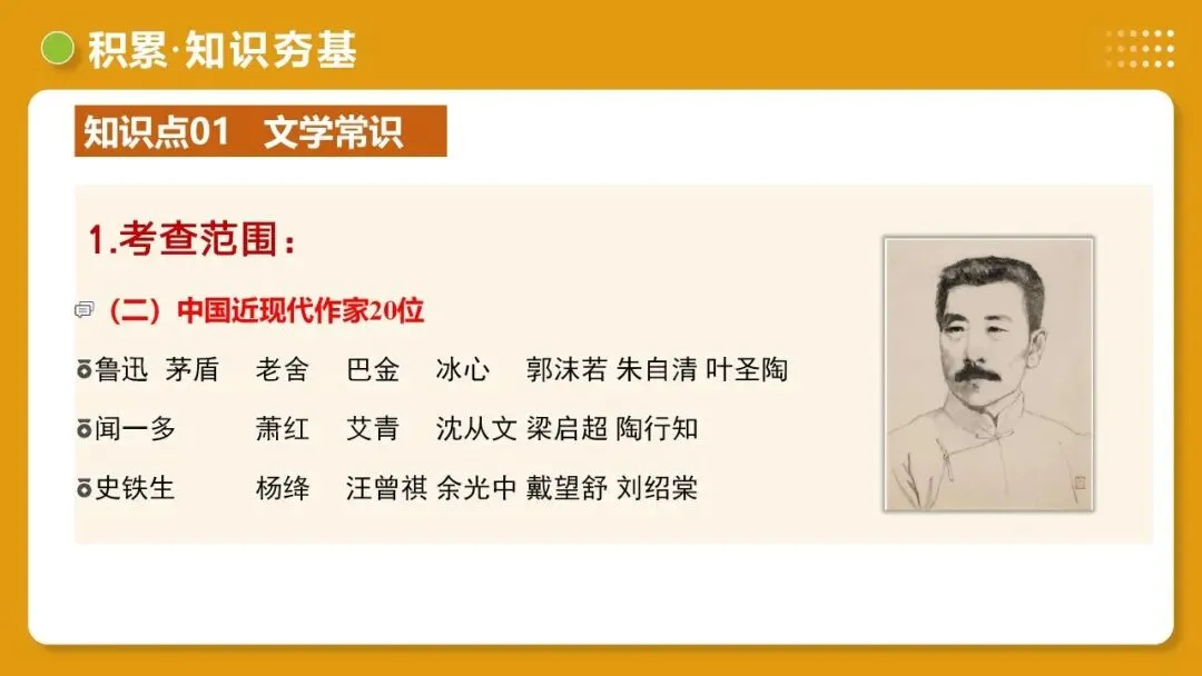 2026年最新中考语文一轮复习—基础知识 第06讲 文学文化常识(课件+讲义+测练) 第35张