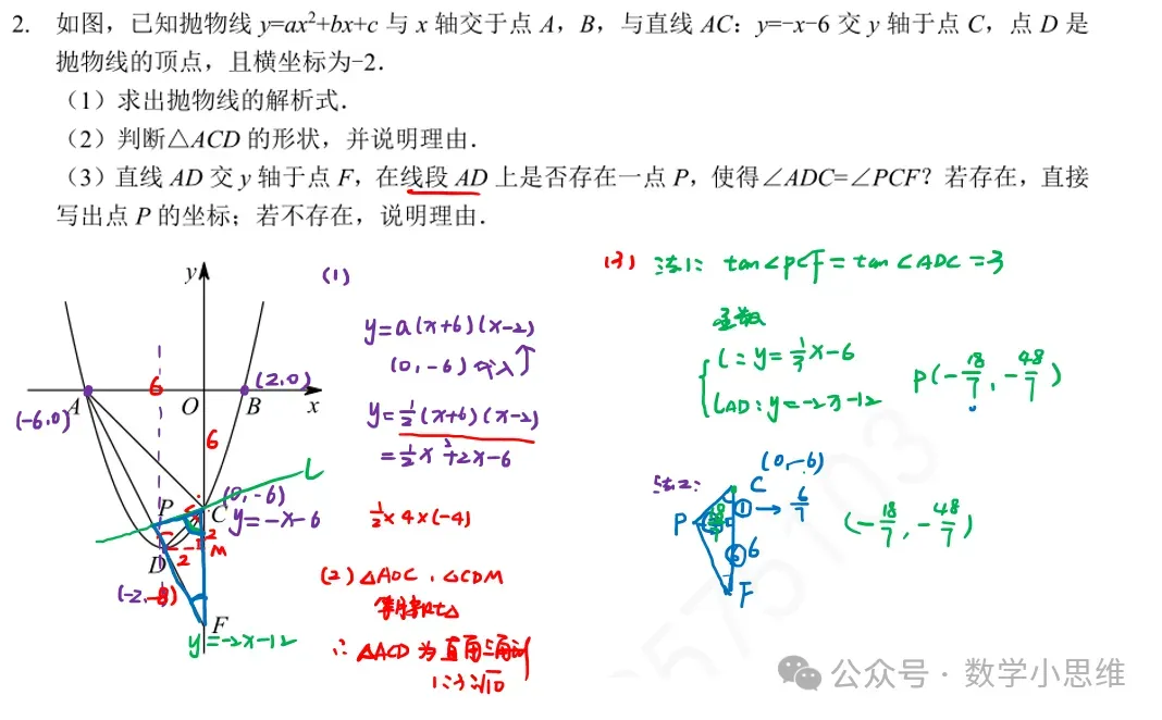 9寒中考自学专题04角度的存在性讲解90min 第10张 9寒中考自学专题04角度的存在性讲解90min 第10张