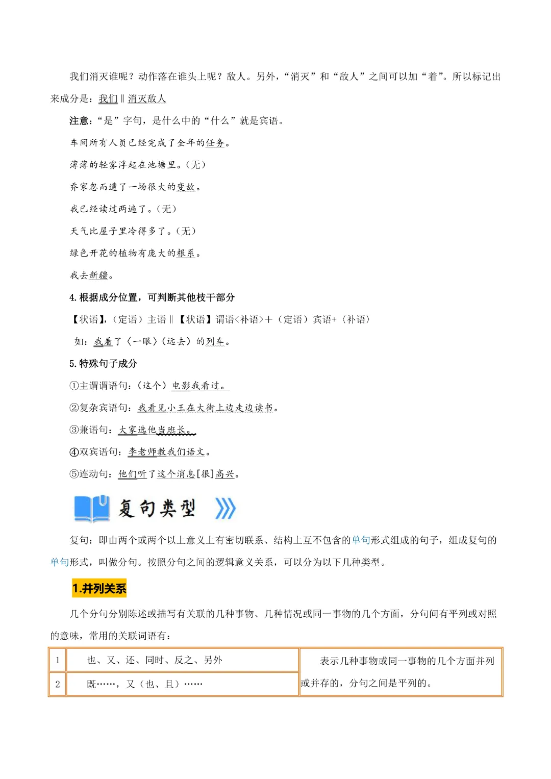 【中考专项语文】 专题06《 语法知识与修辞手法专项复习》完整高清电子版可打印 第12张 【中考专项语文】 专题06《 语法知识与修辞手法专项复习》完整高清电子版可打印 第12张