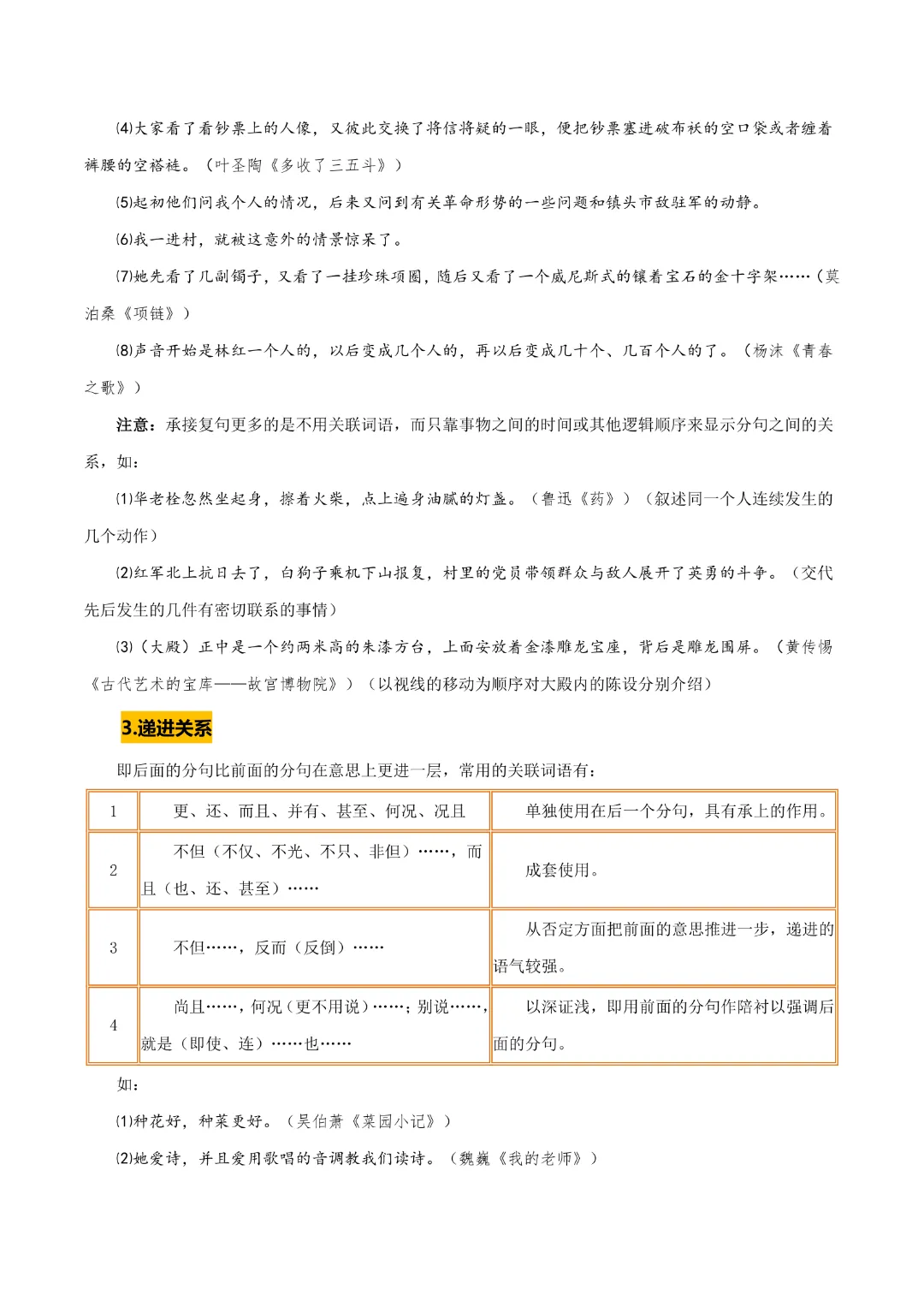 【中考专项语文】 专题06《 语法知识与修辞手法专项复习》完整高清电子版可打印 第14张 【中考专项语文】 专题06《 语法知识与修辞手法专项复习》完整高清电子版可打印 第14张