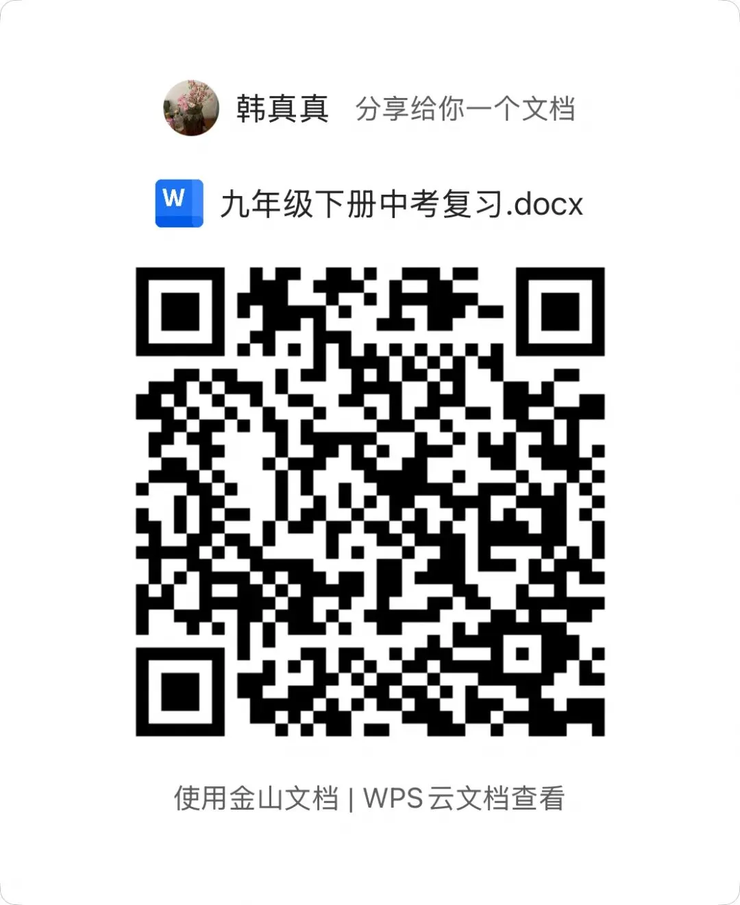 九年级下册中考复习提纲 第1张