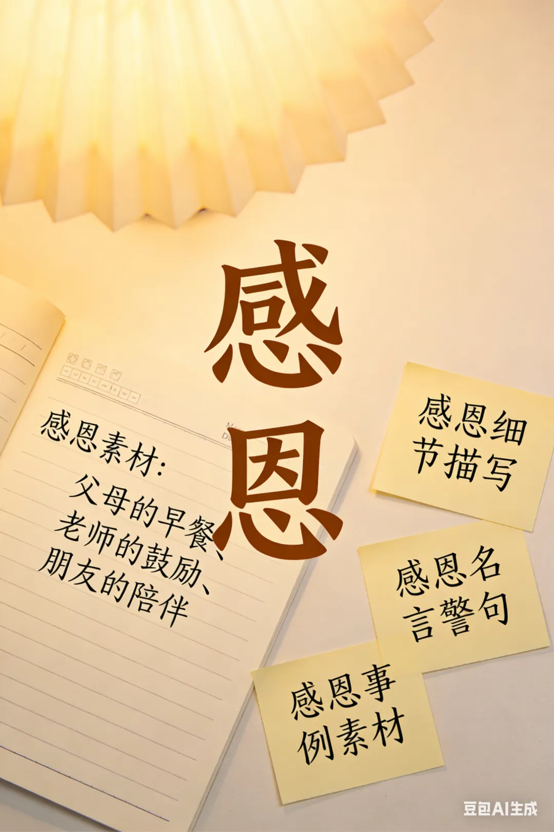 【中考必背作文素材】主题作文——感恩 第2张