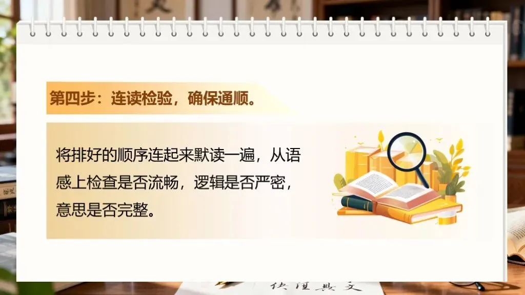 「中考复习」一轮复习《专题五:句子的衔接与排序》课件 第25张 「中考复习」一轮复习《专题五:句子的衔接与排序》课件 第25张