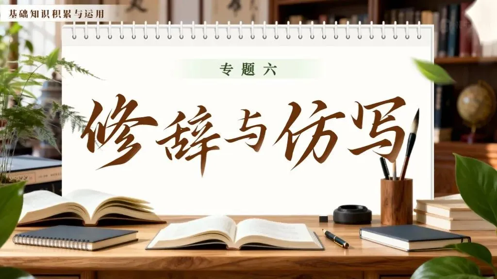 【中考复习】一轮基础知识积累与运用《专题六:修辞与仿写》课件 第5张