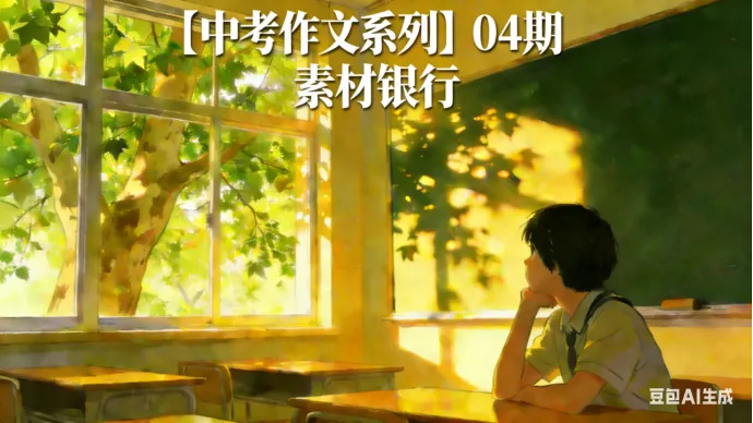 (81)【中考作文系列】04期:素材银行——建立你的专属数据库 第1张