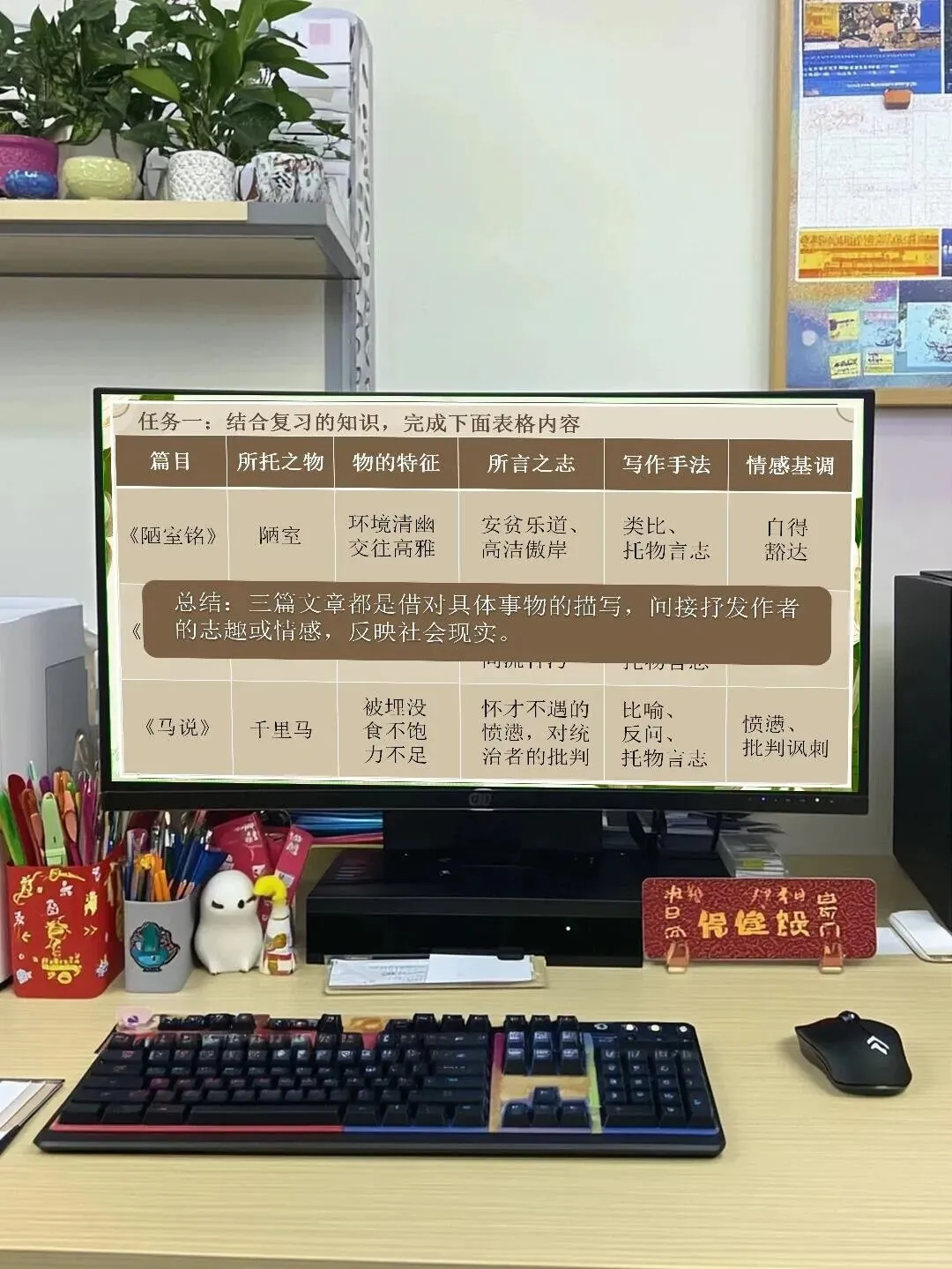 中考文言文群文联读公开课,真不错 第17张