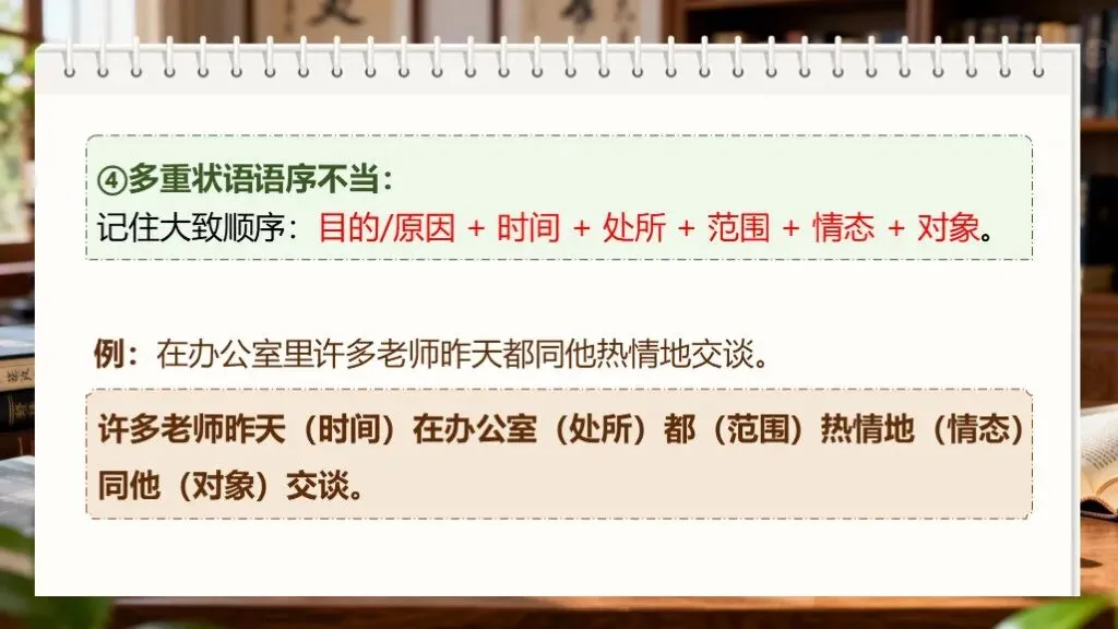 「中考复习」一轮复习《专题四:病句的辨析与修改》课件 第27张 「中考复习」一轮复习《专题四:病句的辨析与修改》课件 第27张