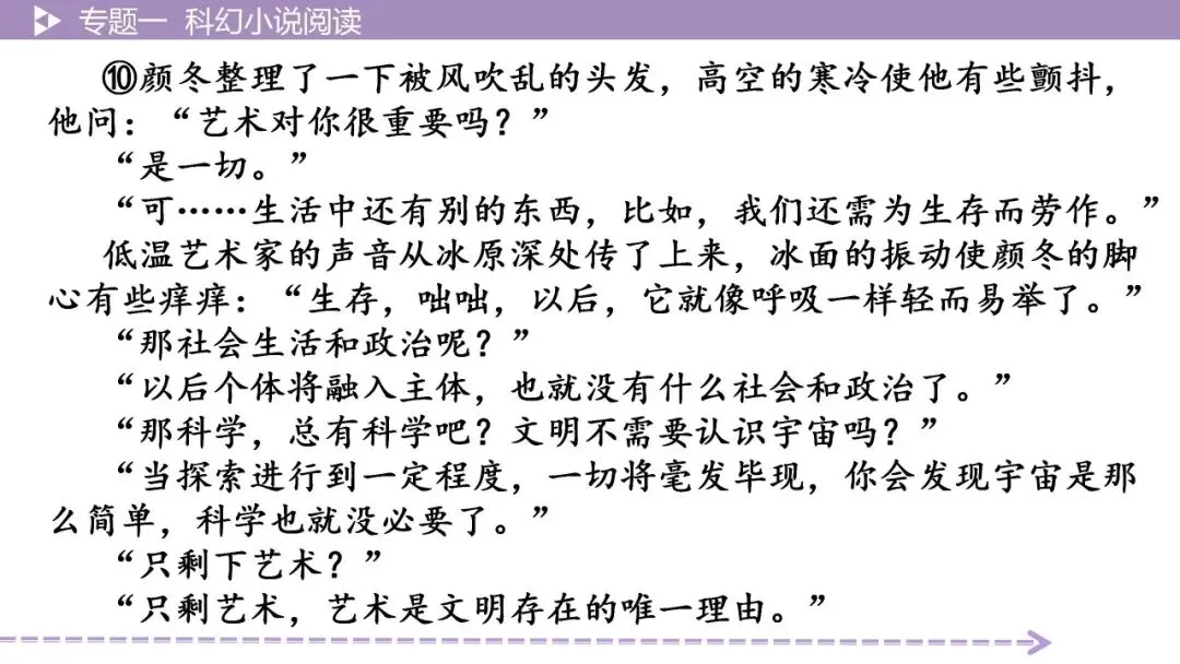 【最新版2026中考总复习】文学作品阅读:科幻小说·考点讲解、训练 第15张