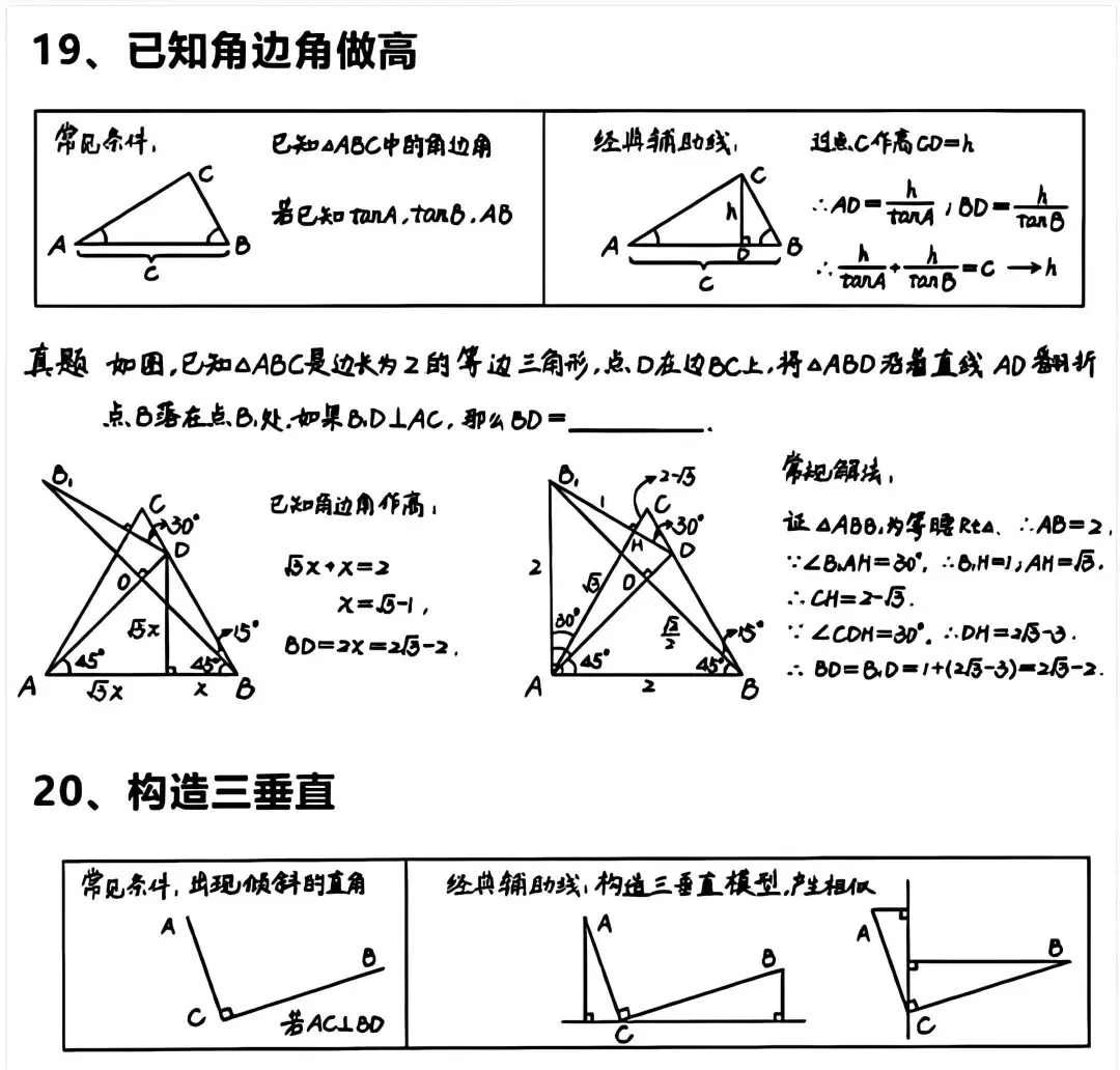 中考数学压轴题20种解题技巧 第8张