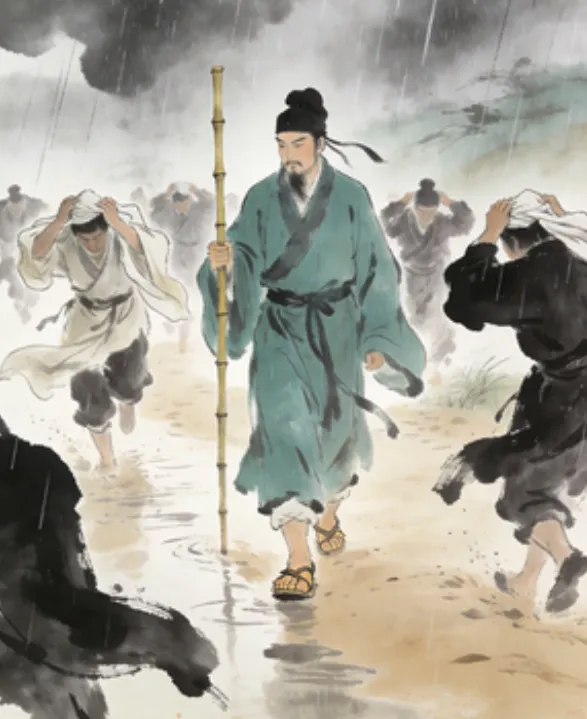 孩子,这场“中考雨”我们一起走——写给初三家庭的《定风波》启示录 第2张