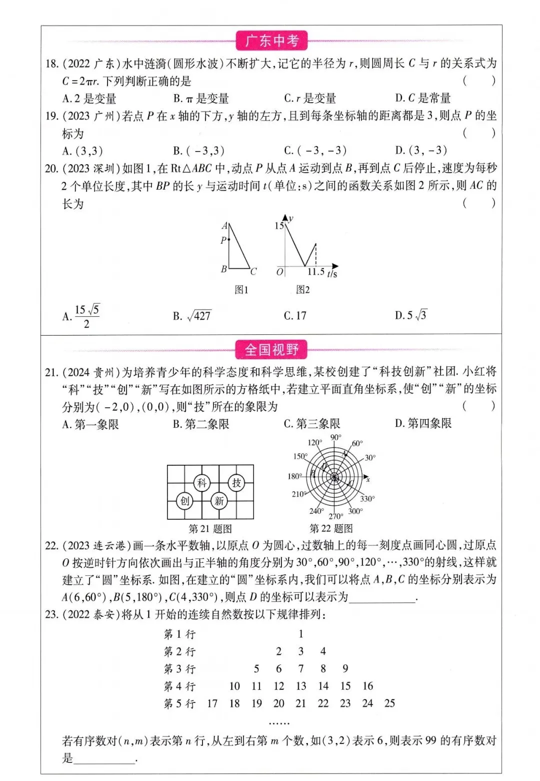 中考数学——寒假一轮复习32讲汇总 第26张