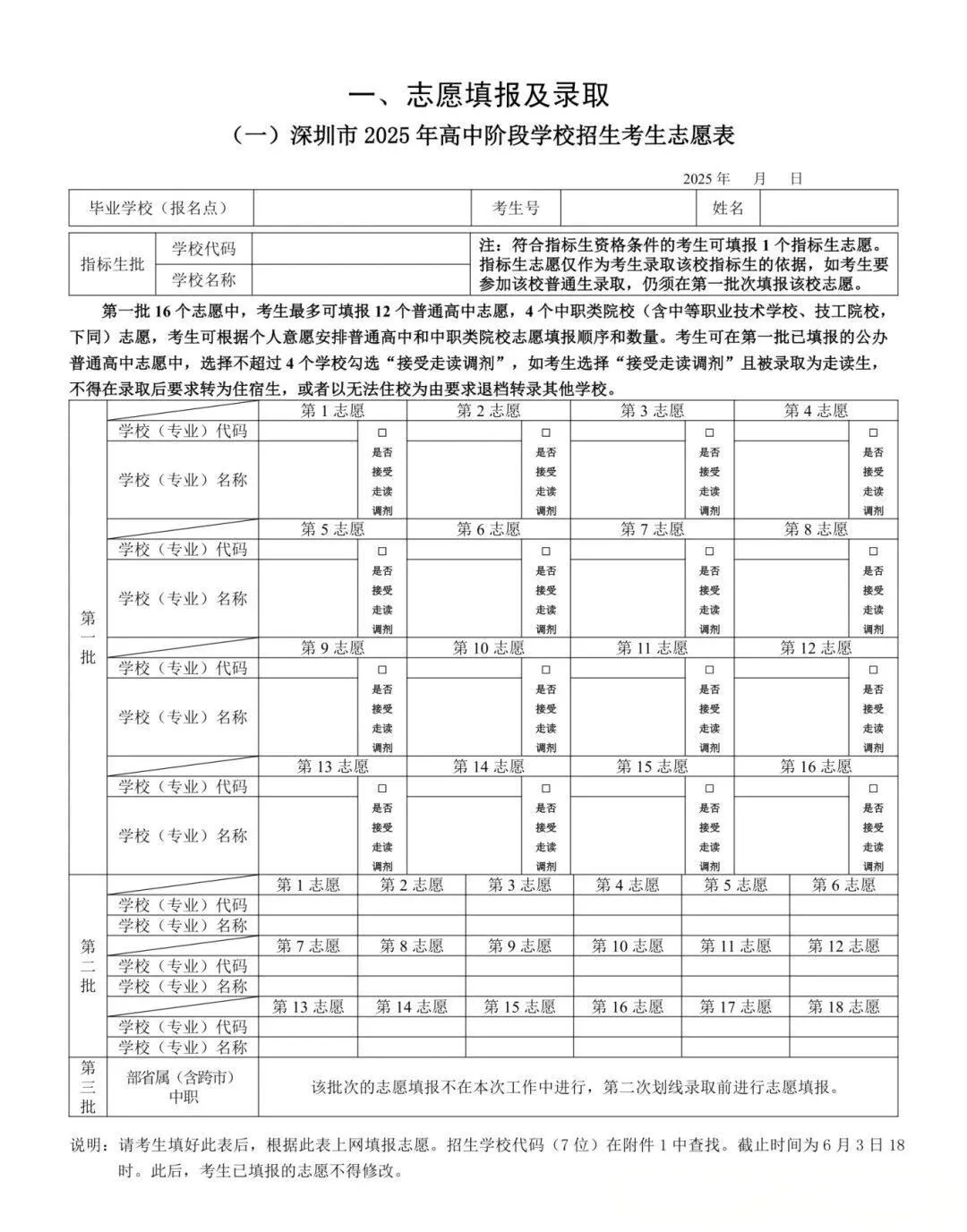 一口气讲完!2026深圳中考「志愿填报」攻略! 第2张