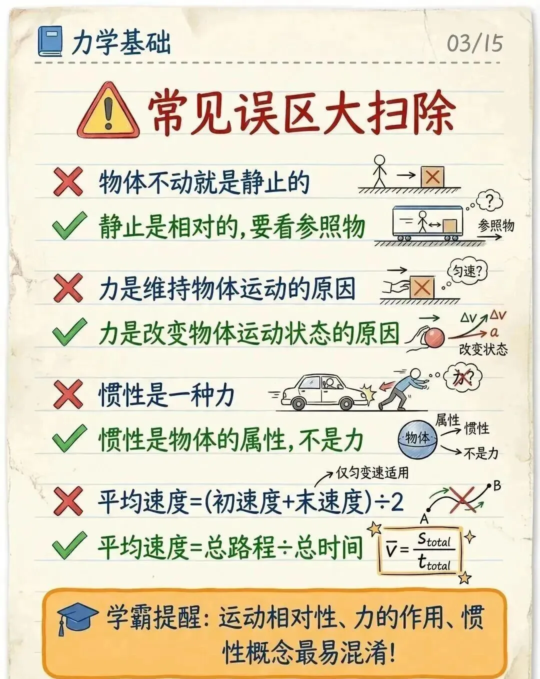 【中考物理】力学基础 第3张