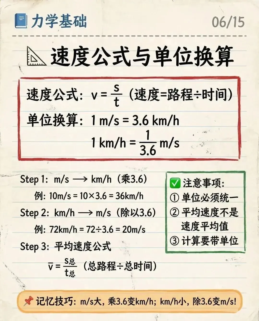 【中考物理】力学基础 第6张