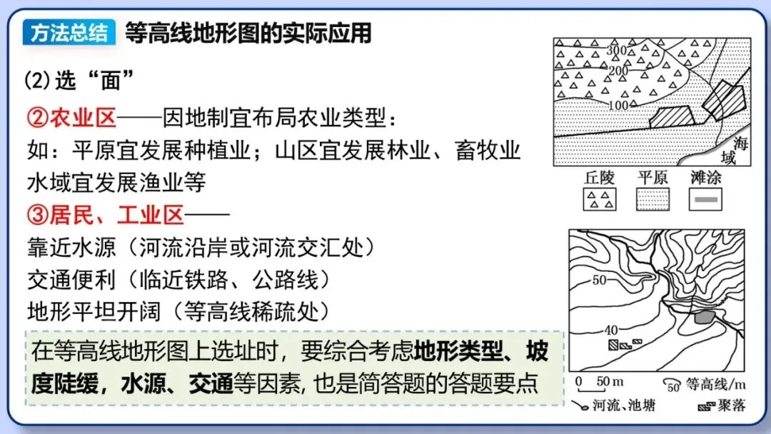 2026年中考地理复习专题四:地图的阅读和地形图的判读(课件+教学设计+课后习题) 第41张