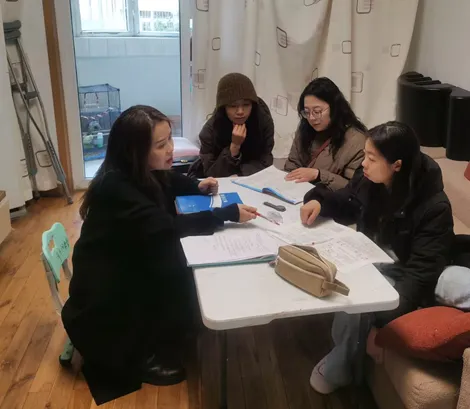 【家校共育】冬日家访传温情 家校同心备中考 第3张