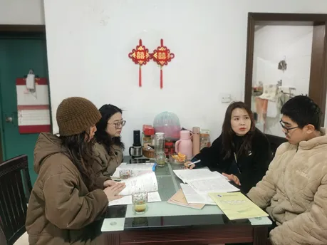 【家校共育】冬日家访传温情 家校同心备中考 第6张