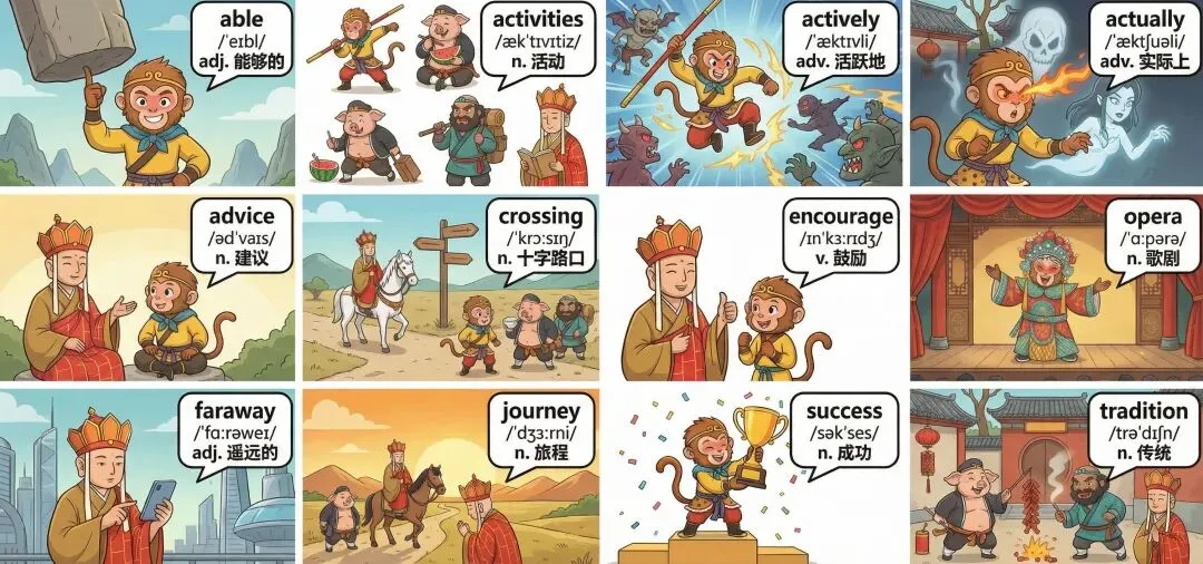 寒假英语学习(中考单词和完型阅读理解精读)day1 流程示范 第2张