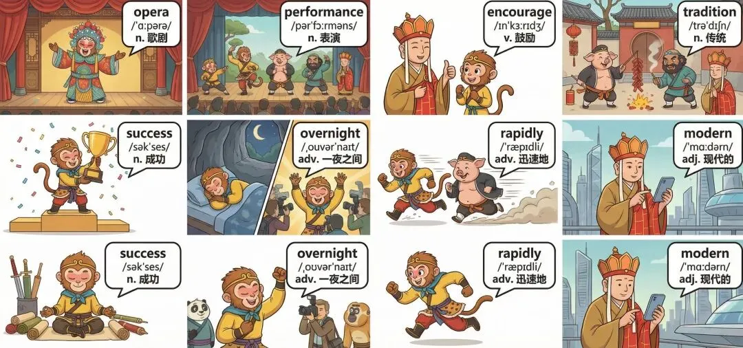 寒假英语学习(中考单词和完型阅读理解精读)day1 流程示范 第3张